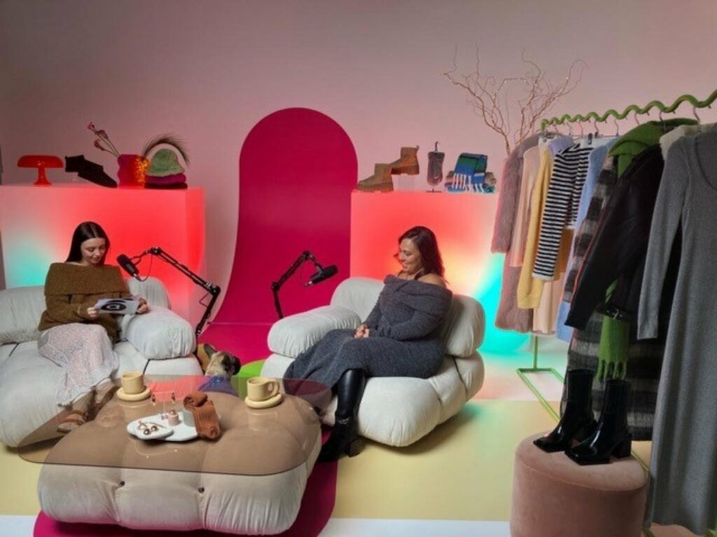 ASOS podcast set design for Film & TV