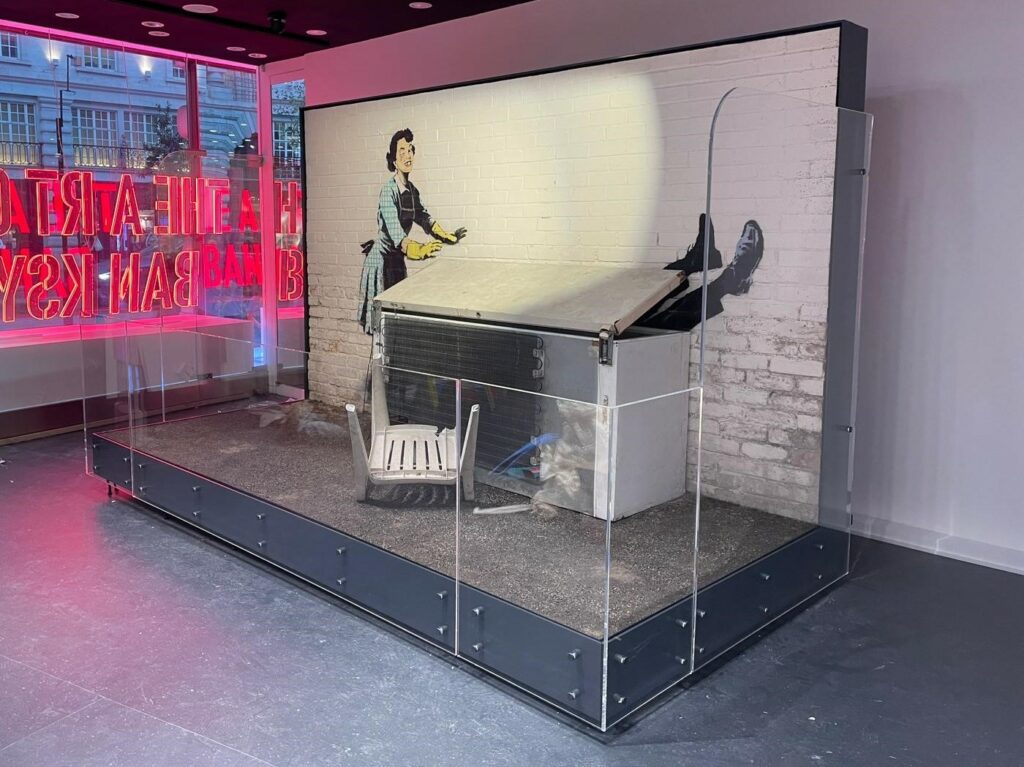 Banksy custom plastic fabrication
