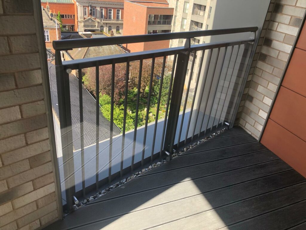 protective guard balustrade