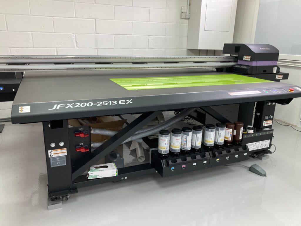 Print direct to media production